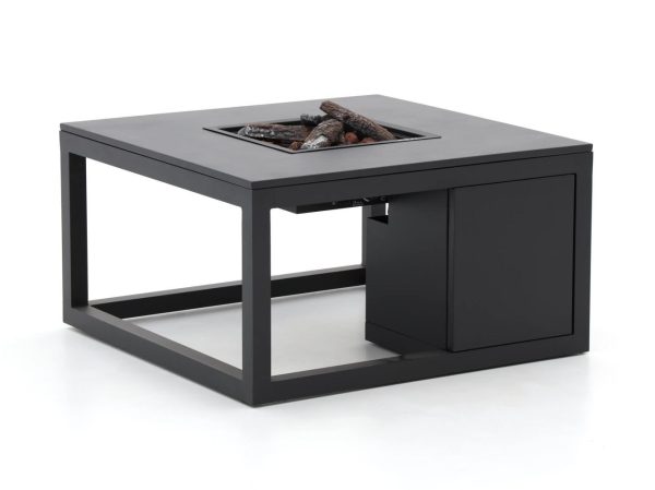 Cosiraw lounge vuurtafel 100x100x55cm - Laagste prijsgarantie!