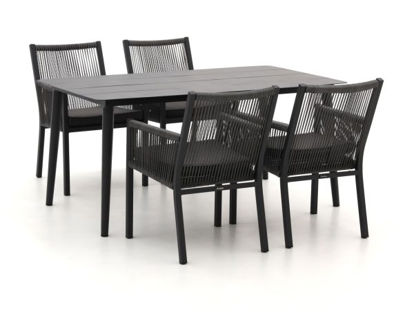 Manifesto Rivola/Sora 160cm dining tuinset 5-delig - Laagste prijsgarantie!